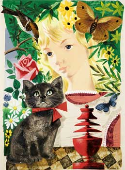 Cover illustration for "Alice's Adventure's in Wonderland"