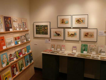 Exhibition of Leonard Weisgard's work in Tokyo.Vintage Picture Books from Foreign Countries.Parco Logos Gallery, Shibuya Tokyo July 31 to August 12,  2009