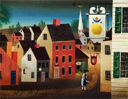 Mr. Peaceable Paints by Leonard Weisgard