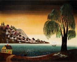 Mr. Peaceable Paints by Leonard Weisgard