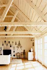 Leonard's studio in Denmark designed by Architect Per Boelskifte (Leonard's son-in-law). Photo : copyright Karsten Damstedt Jørgensen